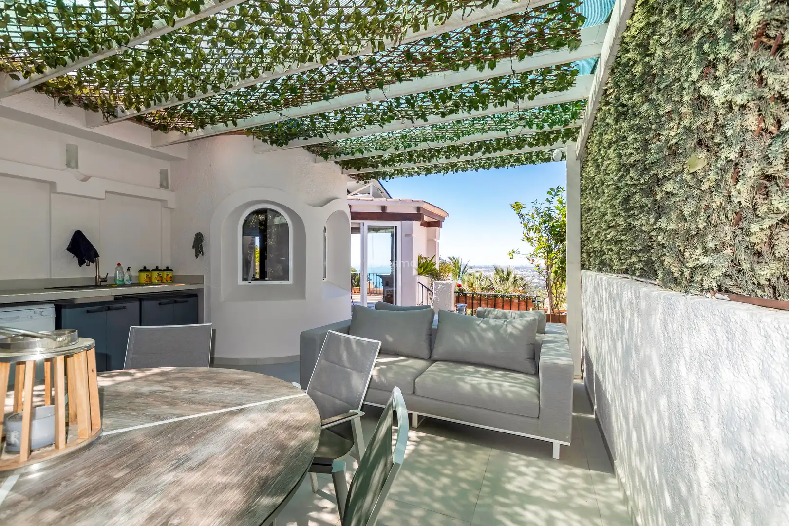 Terrassa de Casa adosada en venda en Altea amb Aire condicionat, Jardí privat i Terrassa