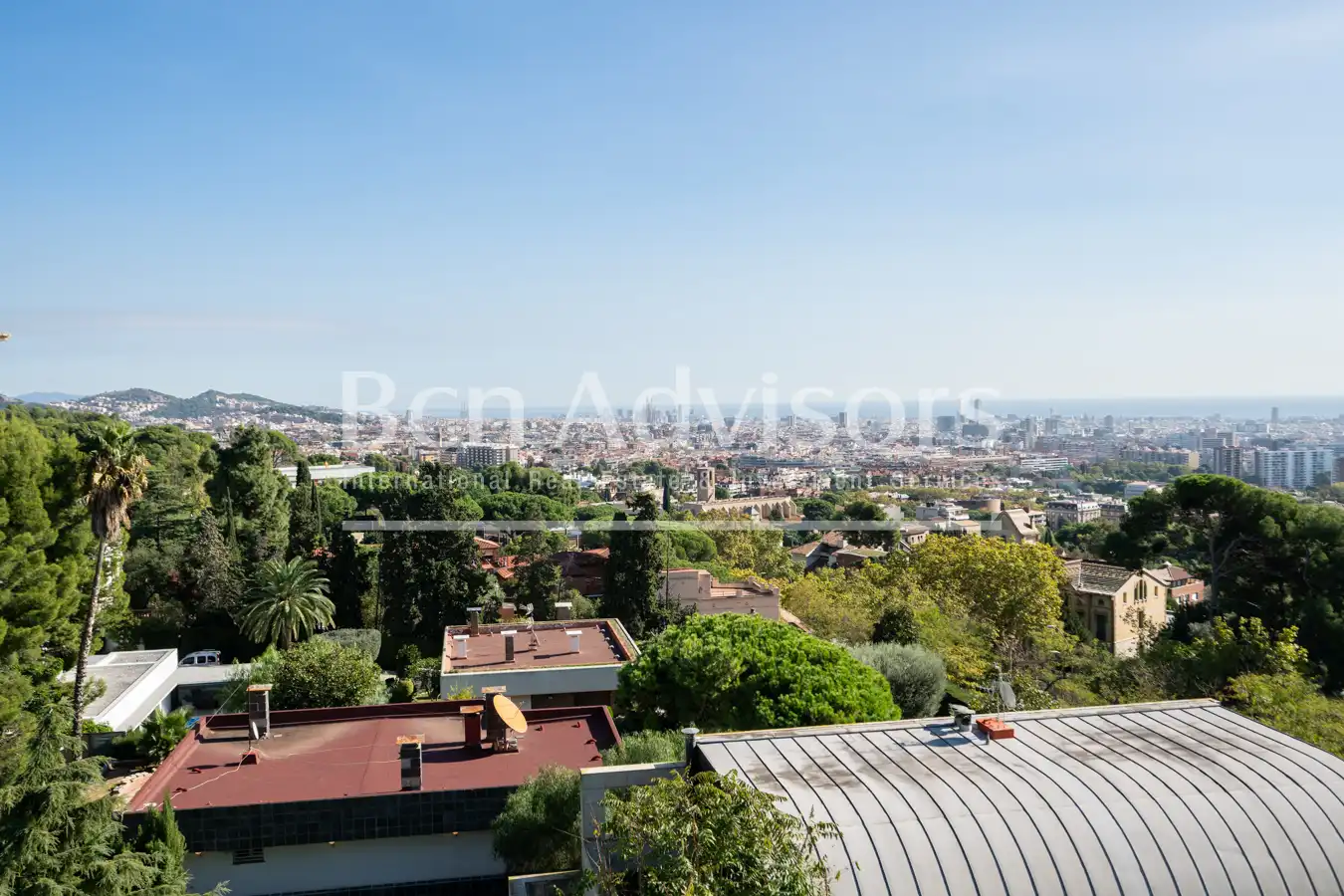 Vista exterior de Casa o chalet en venta en Barcelona con Aire acondicionado, Calefacción y Jardín privado