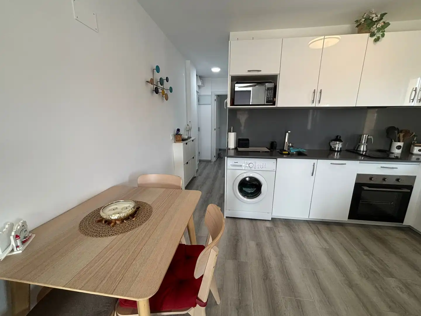 Cuina de Apartament en venda en Benalmádena amb Aire condicionat, Terrassa i Moblat