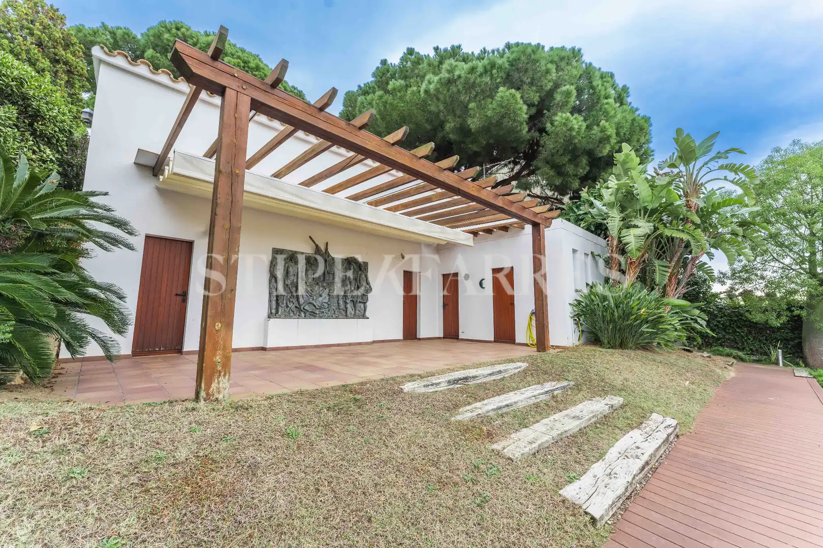 Jardín de Casa o chalet en venta en Canet de Mar con Aire acondicionado, Calefacción y Jardín privado