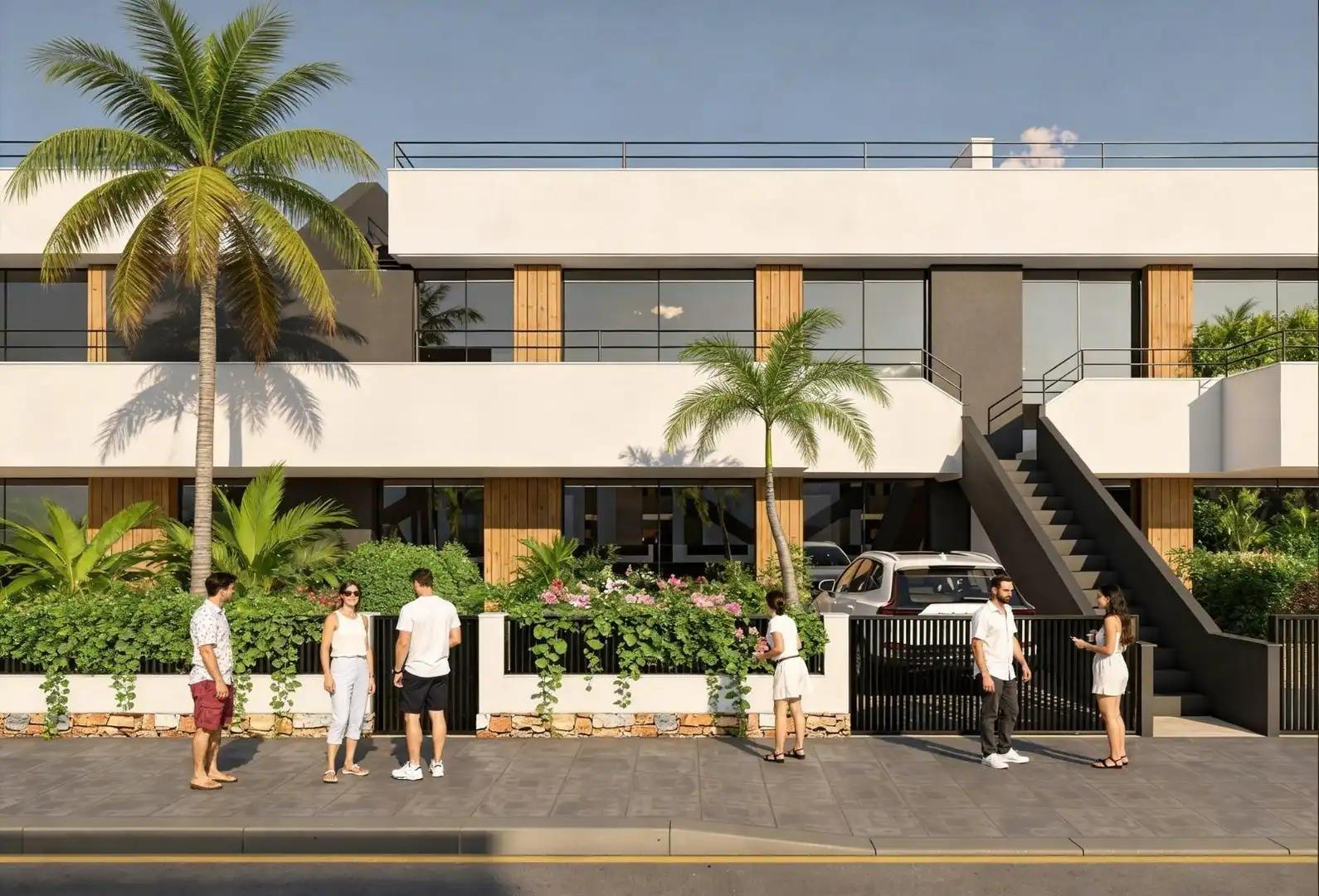 Exterior view of Flat for sale in Alhama de Murcia  with Swimming Pool