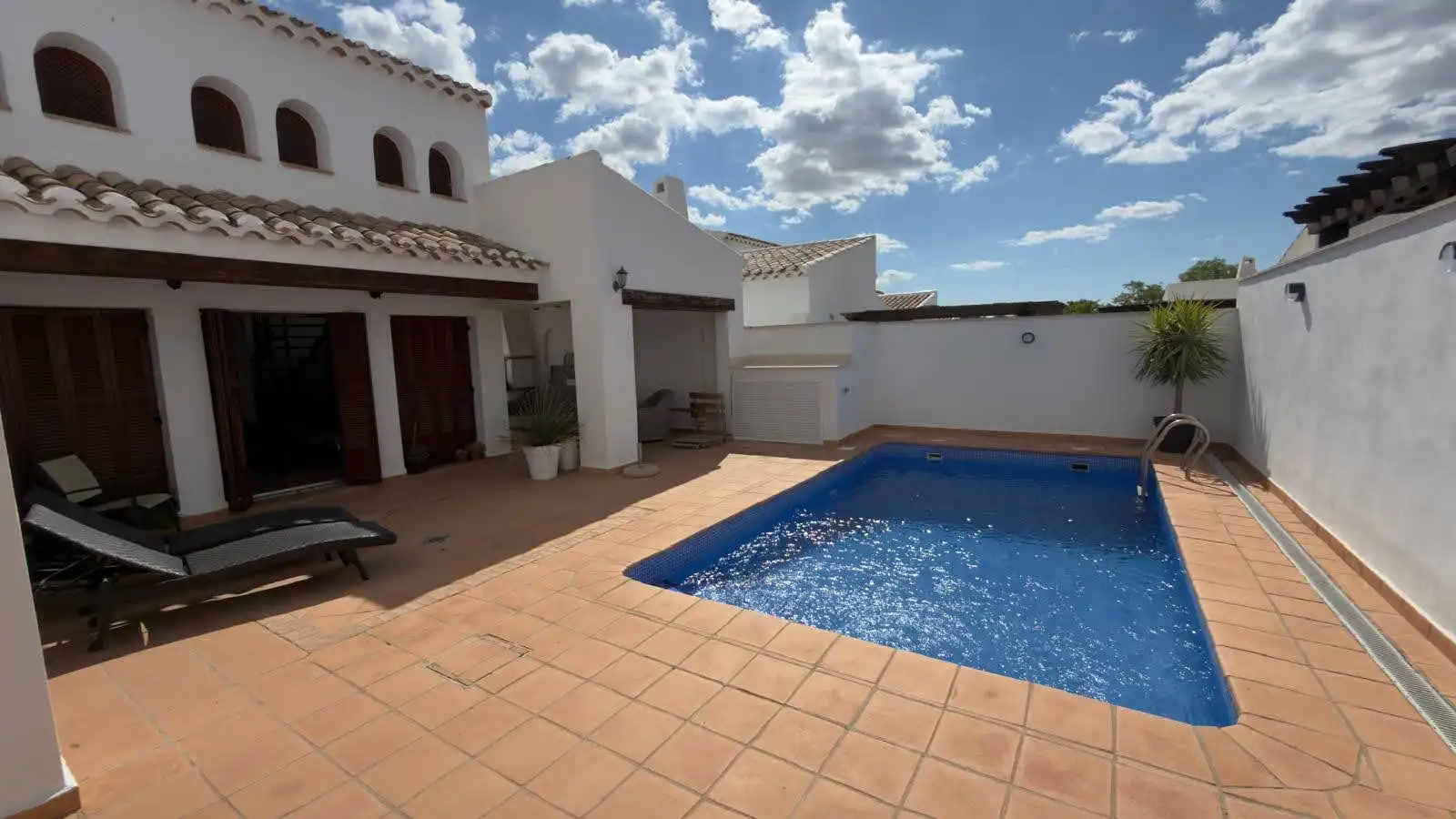 Piscina de Casa o chalet de alquiler en Murcia con Piscina y Amueblado