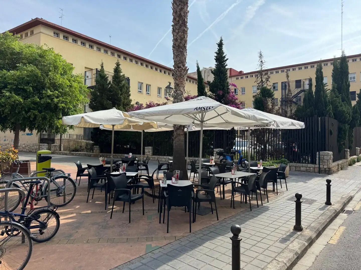 Terraza de Local en traspaso en Valencia con Aire acondicionado y Amueblado