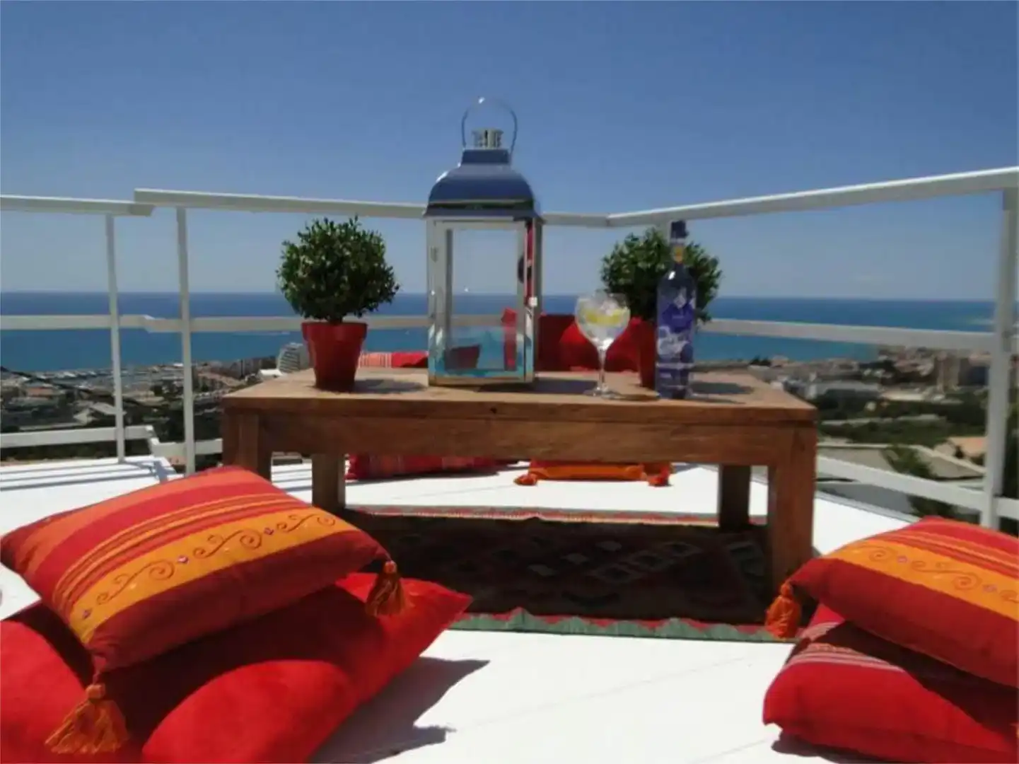 Terrassa de Casa o xalet de lloguer en Sitges amb Aire condicionat, Jardí privat i Parquet