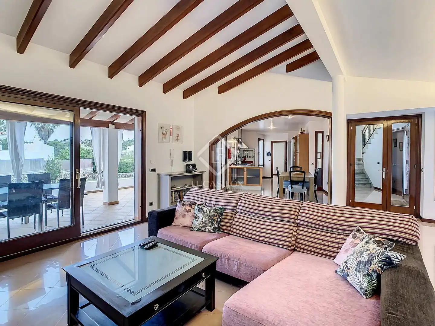 Sala d'estar de Casa o xalet en venda en Ciutadella de Menorca amb Aire condicionat, Calefacció i Jardí privat