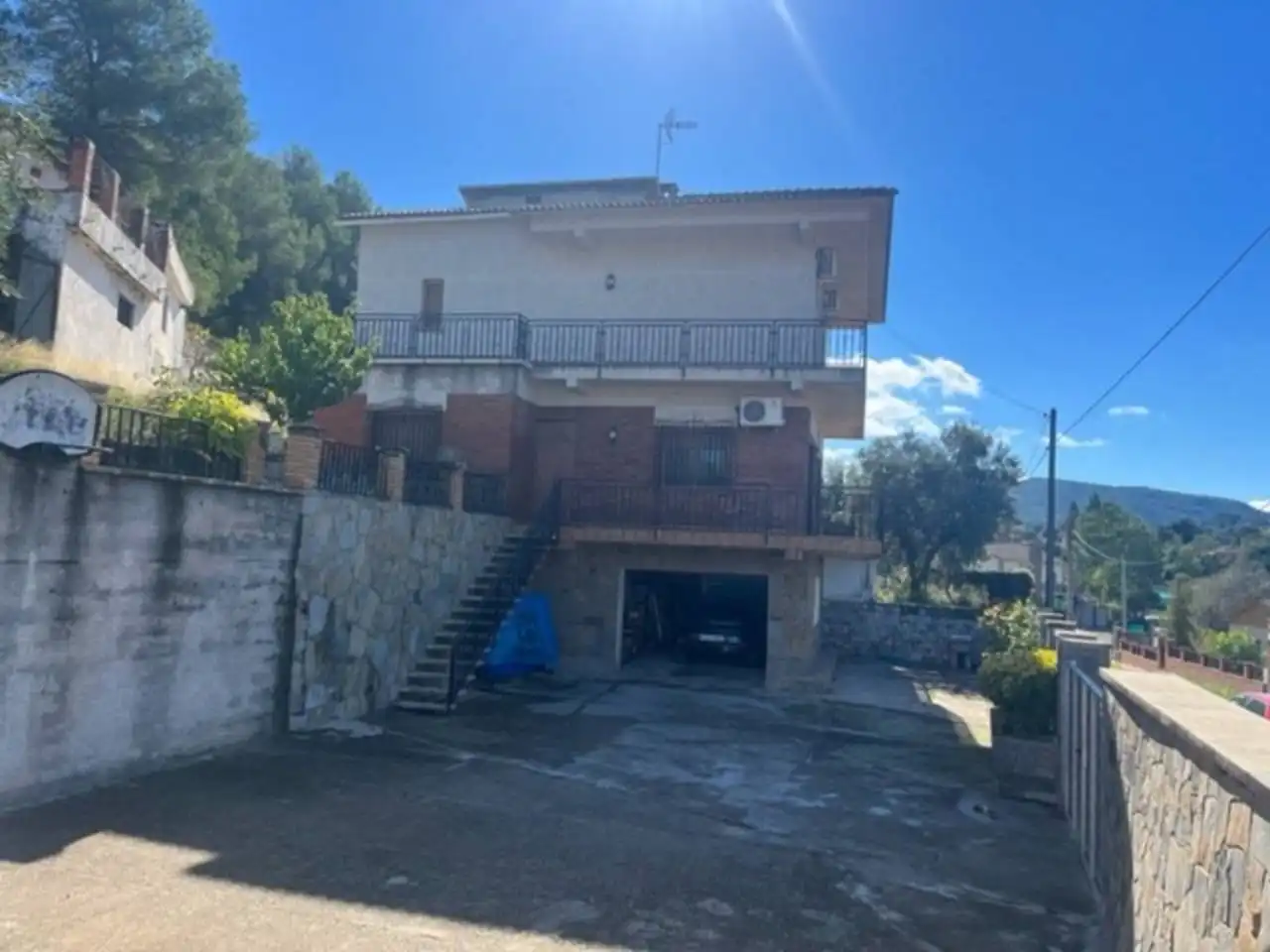 Exterior view of Houses for sale in Castellbell i el Vilar  with Air Conditioner, Heating and Private garden