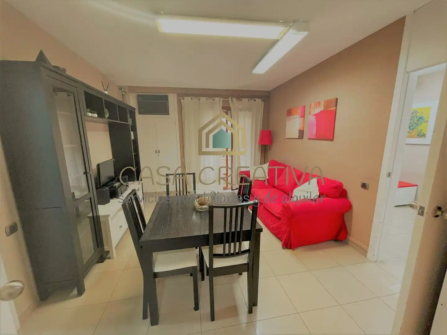 Sala de estar de Casa o chalet de alquiler en Valencia con Aire acondicionado