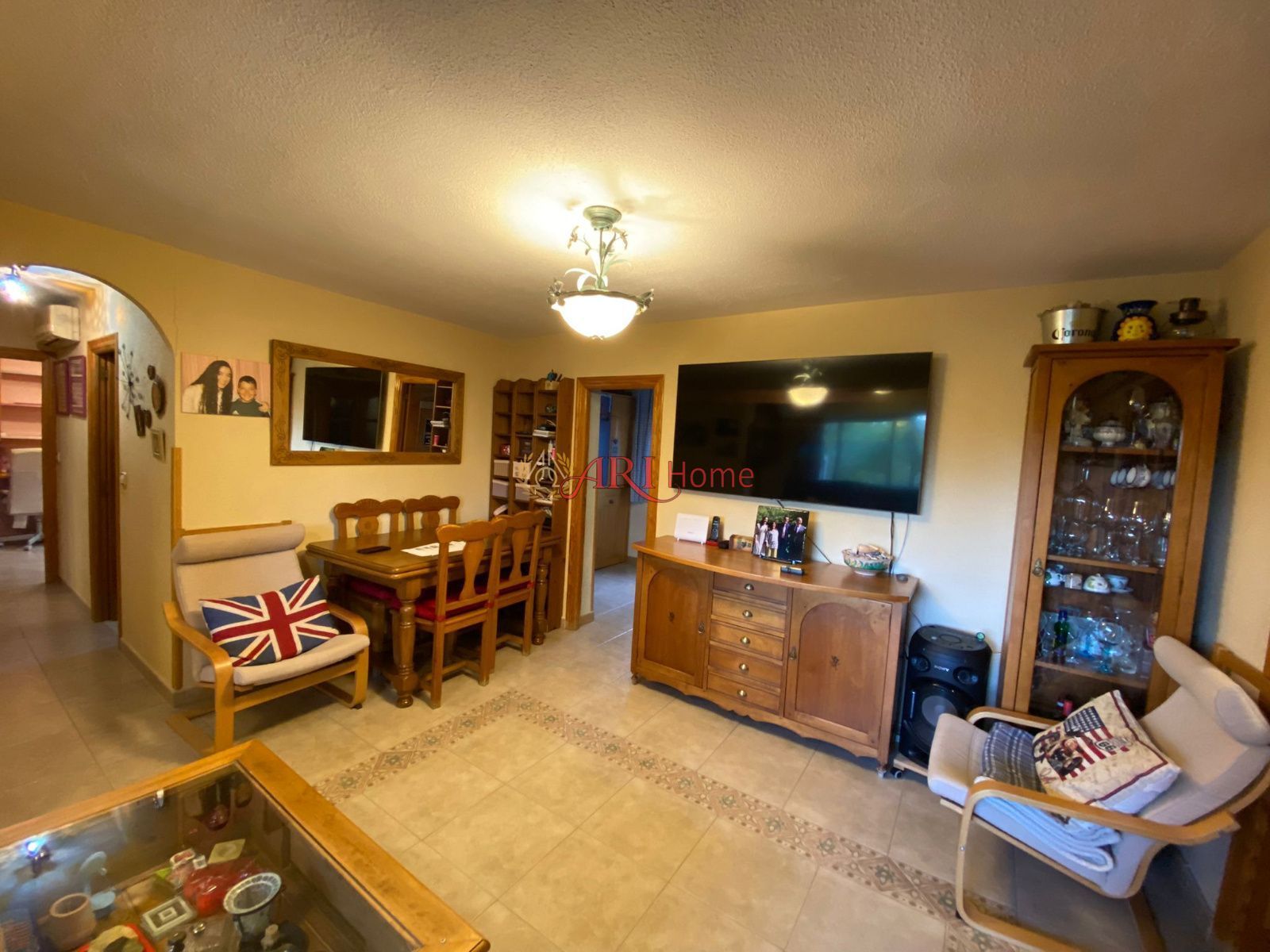 Dining room of Flat for sale in  Madrid Capital  with Air Conditioner, Heating and Furnished