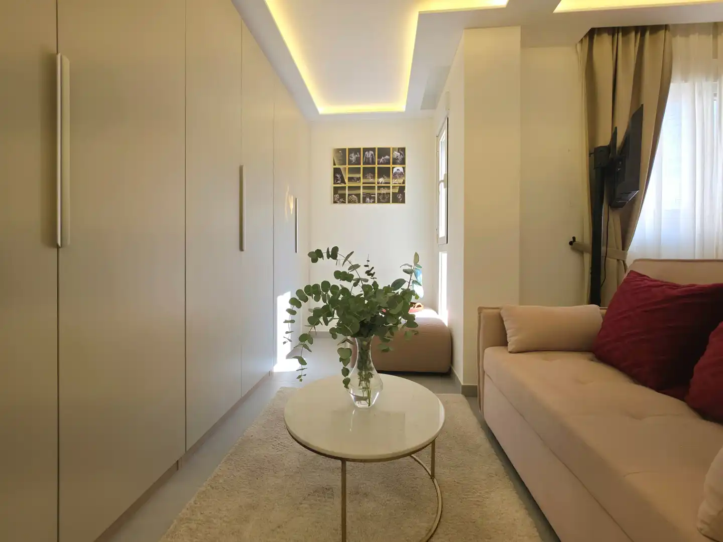 Sala d'estar de Àtic en venda en Alicante / Alacant amb Aire condicionat, Calefacció i Terrassa