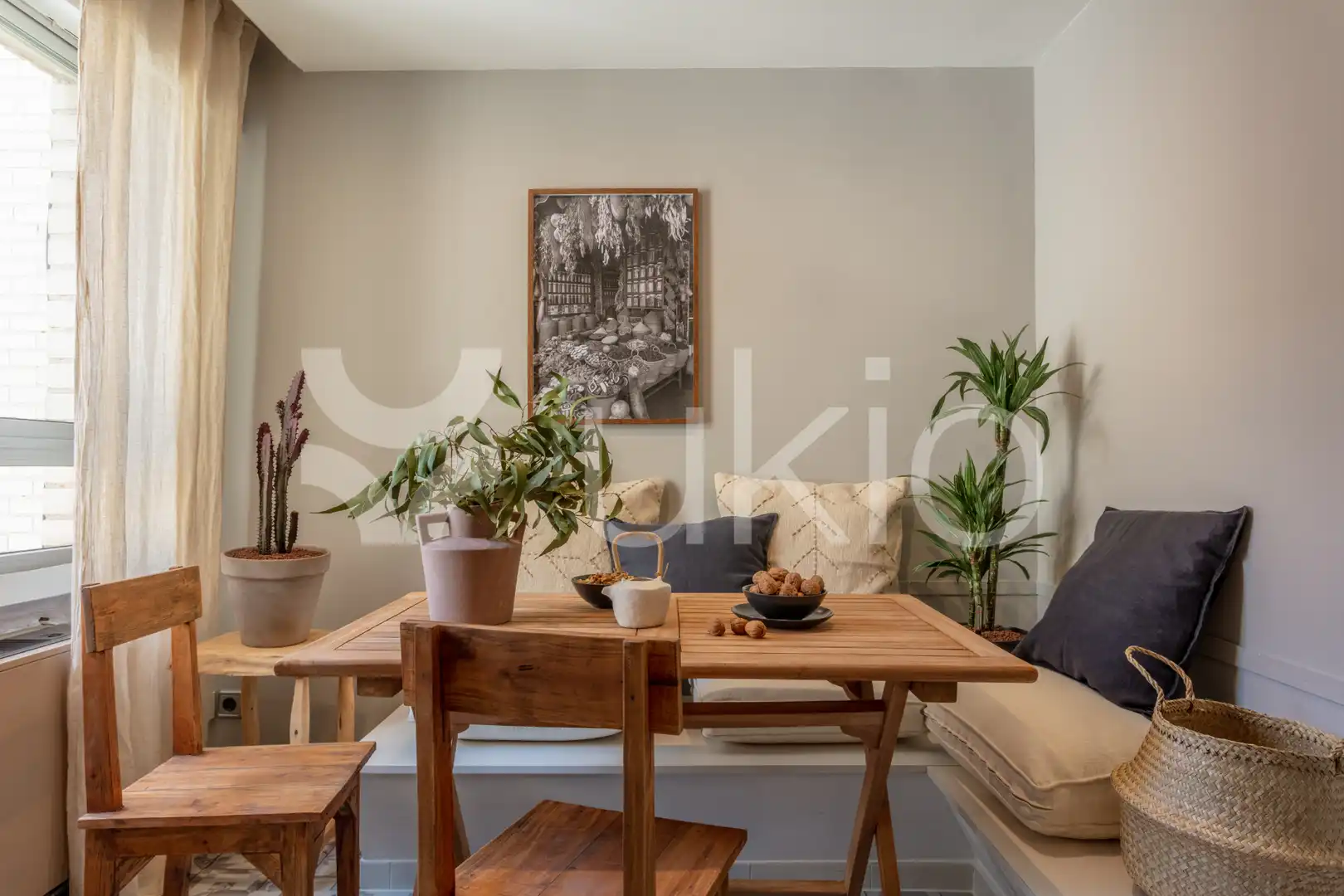 Living room of Apartments for rent in Madrid  with Air Conditioner, Heating and Terrace