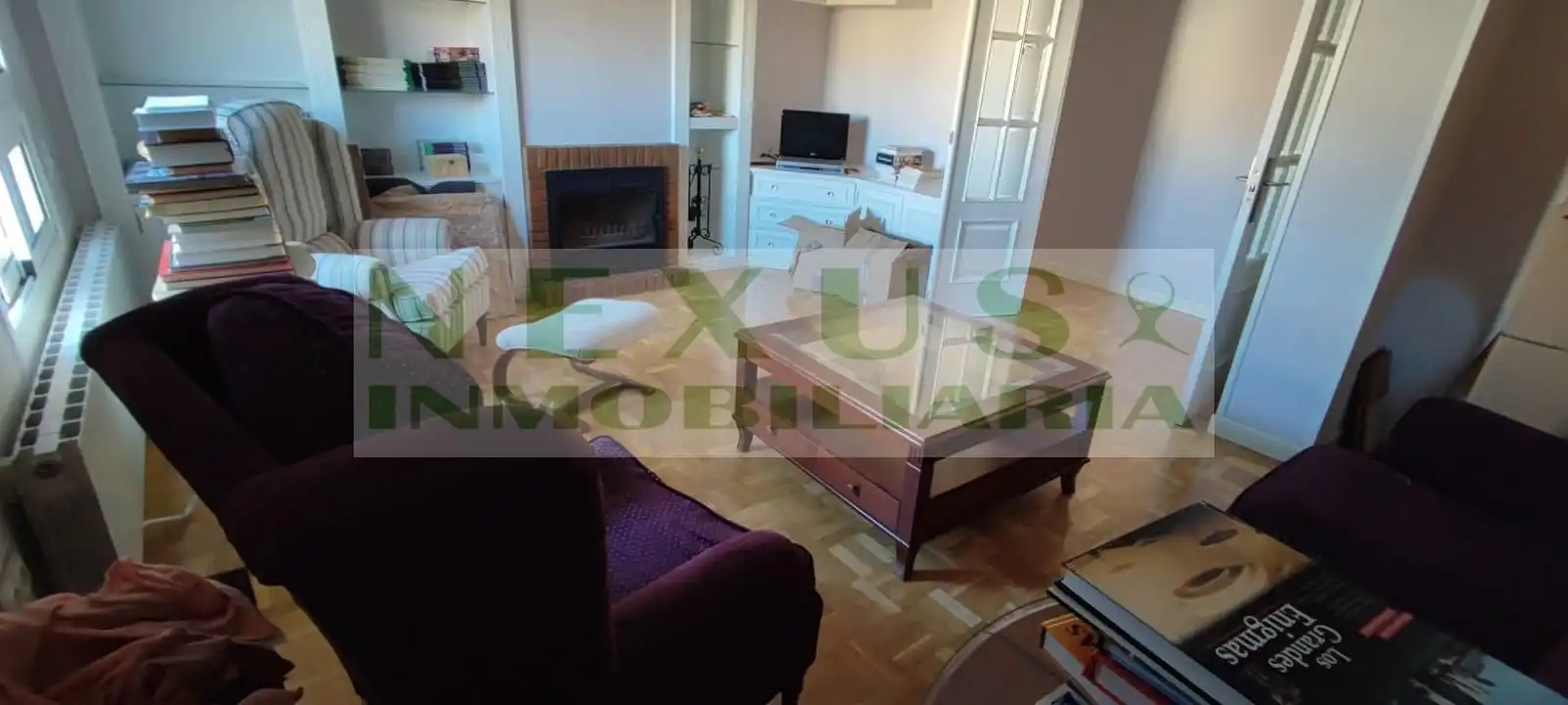 Living room of Flat for rent in Cáceres  with Air Conditioner, Heating and Furnished