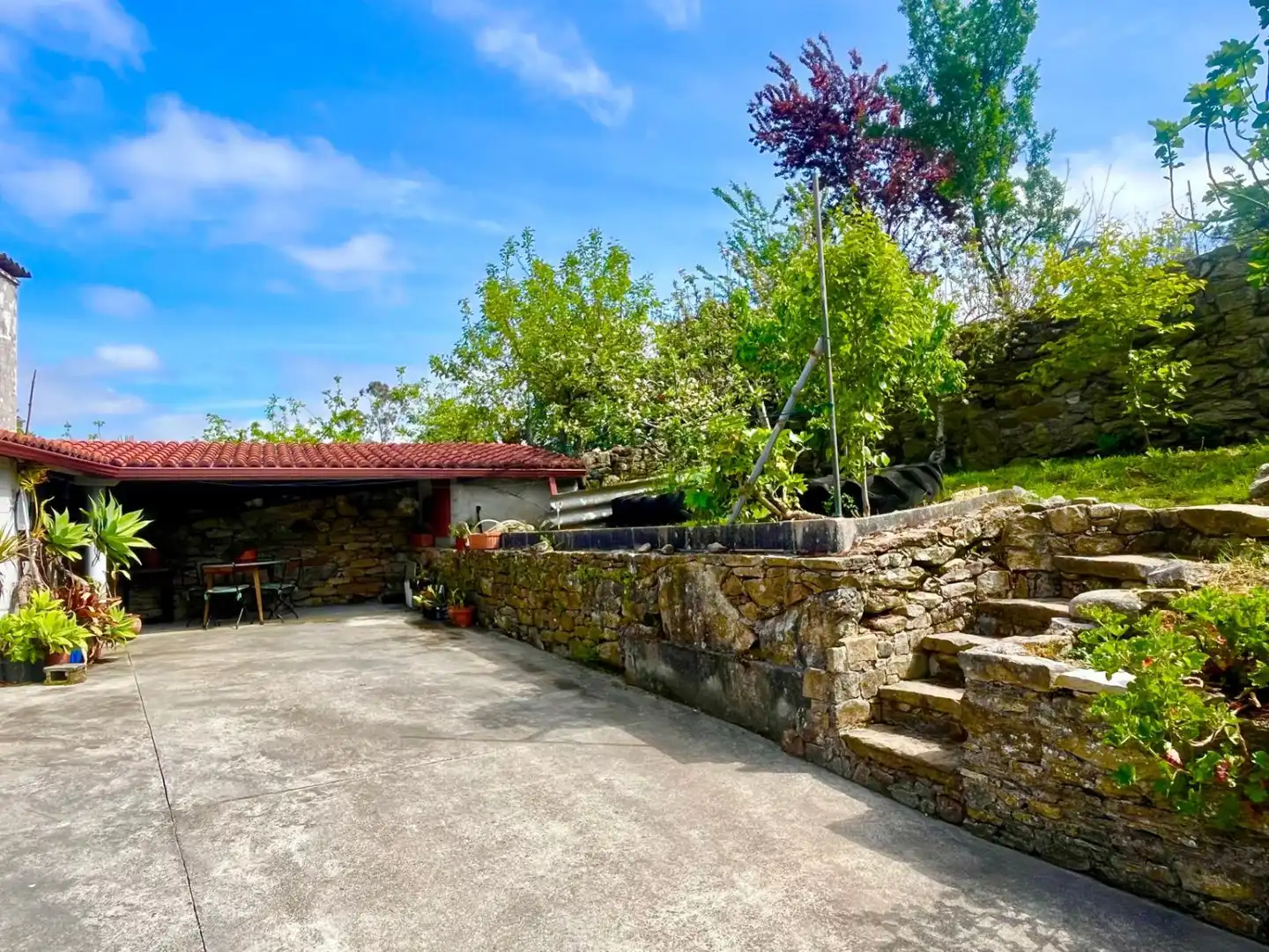 Terrassa de Casa o xalet en venda en Zas