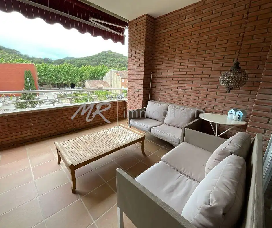Terrasse von Dachboden zum Verkauf in Vallromanes mit Heizung, Terrasse und Abstellraum