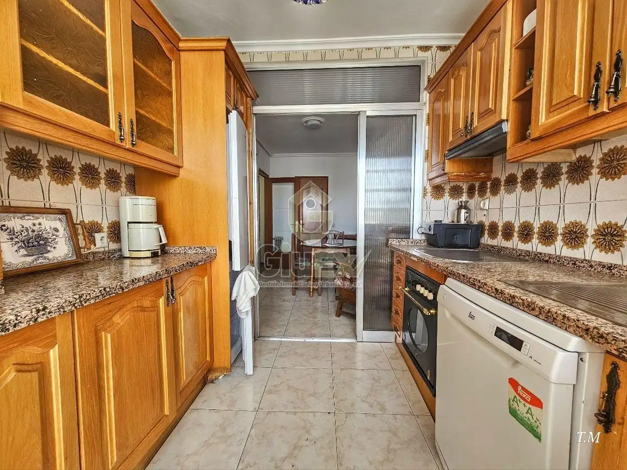 Cocina de Piso de alquiler en Cáceres con Aire acondicionado, Calefacción y Terraza