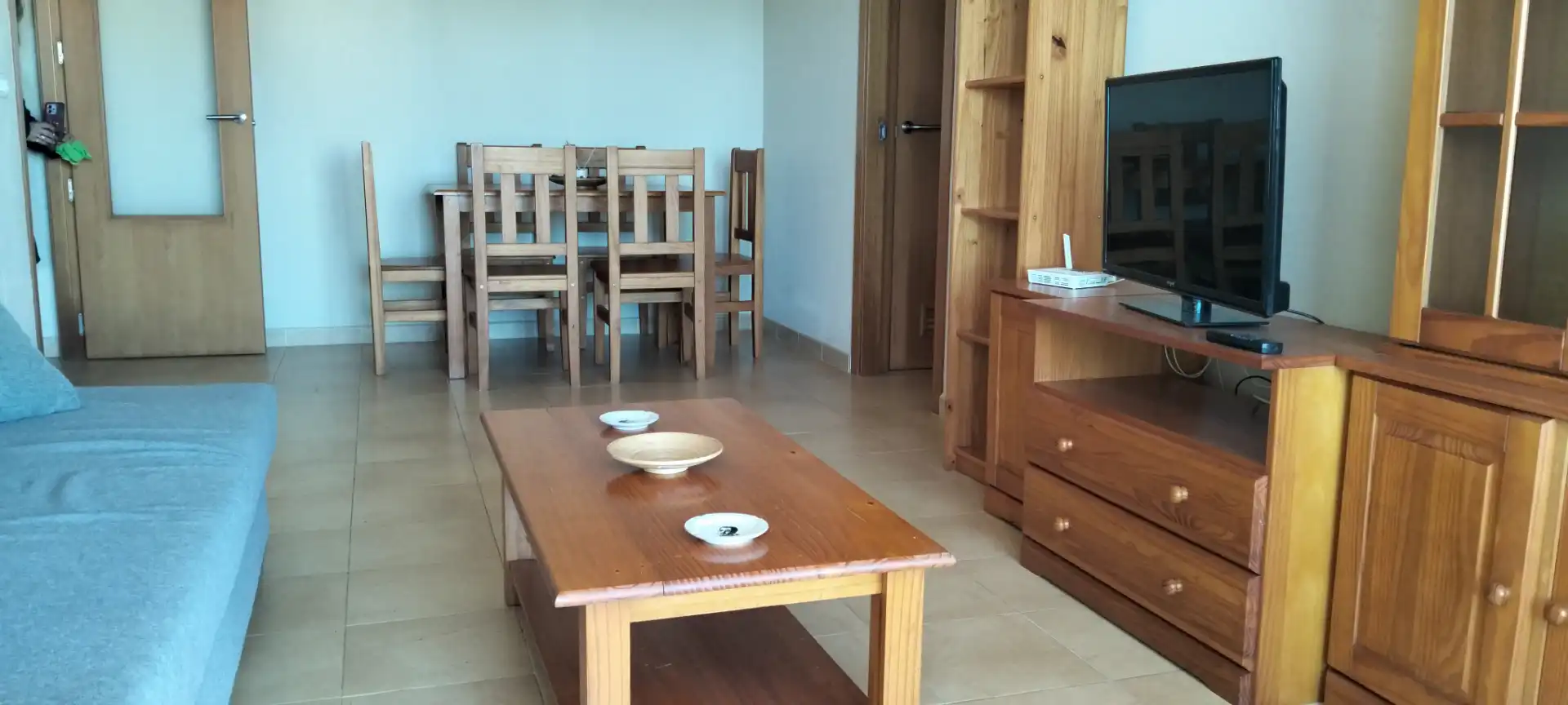 Living room of Flat for sale in La Manga del Mar Menor  with Air Conditioner, Heating and Private garden