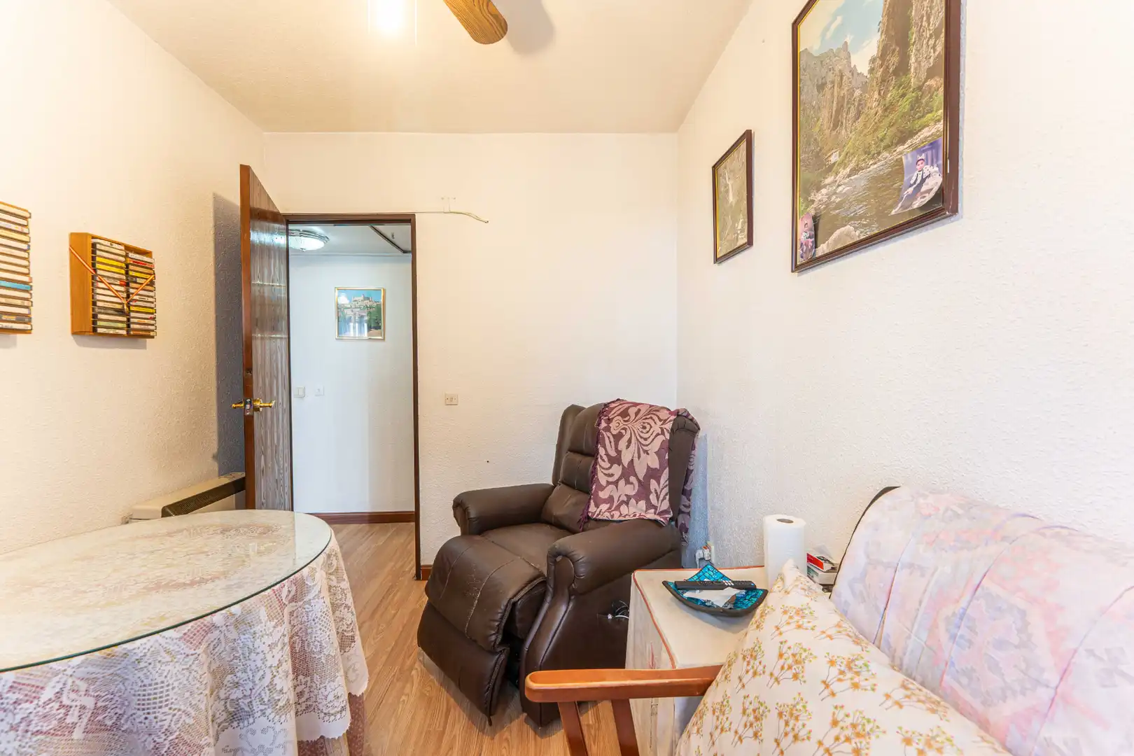 Sala de estar de Piso en venta en Humanes de Madrid con Terraza, Amueblado y Horno