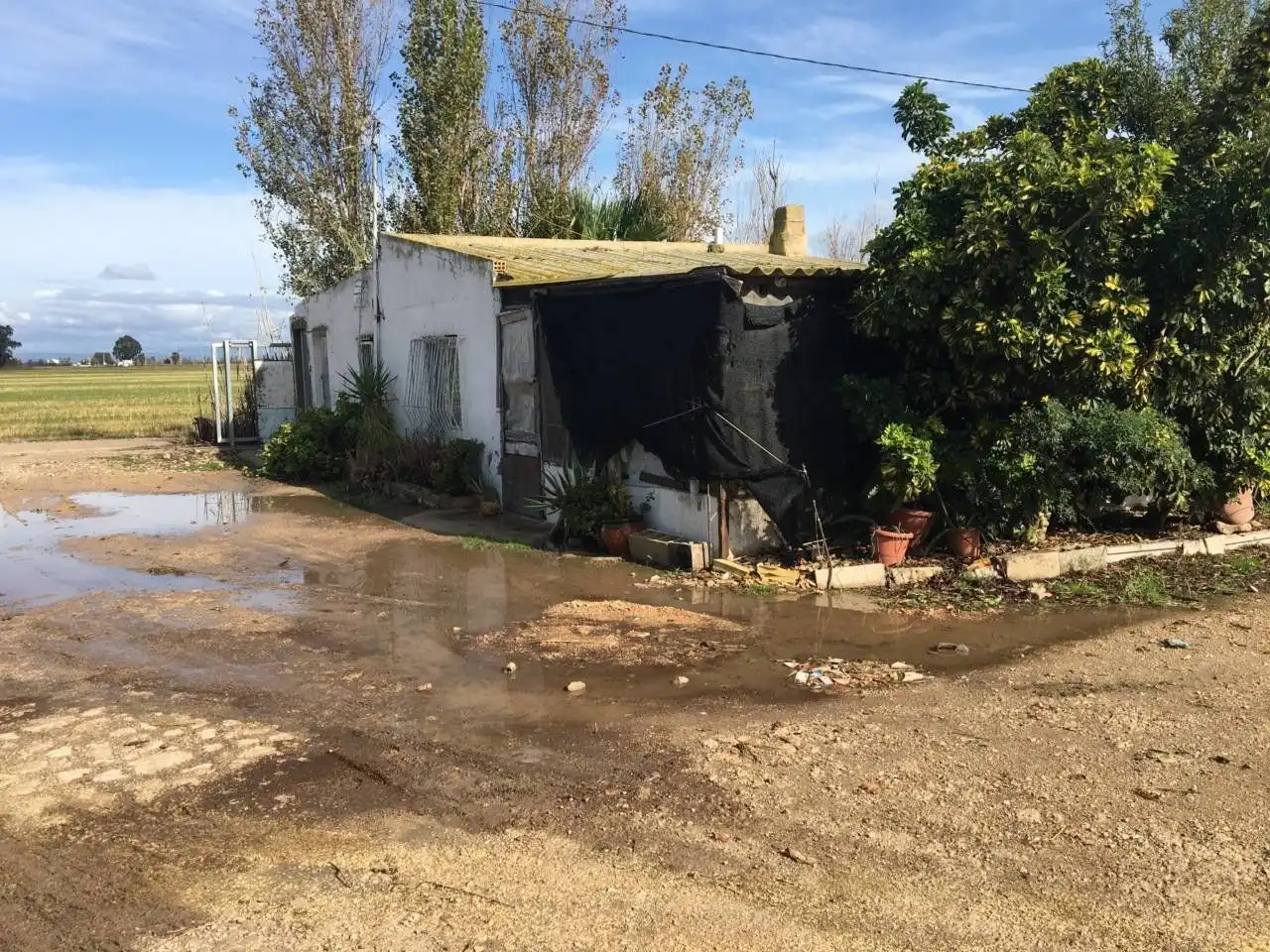 Exterior view of Industrial buildings for sale in Amposta