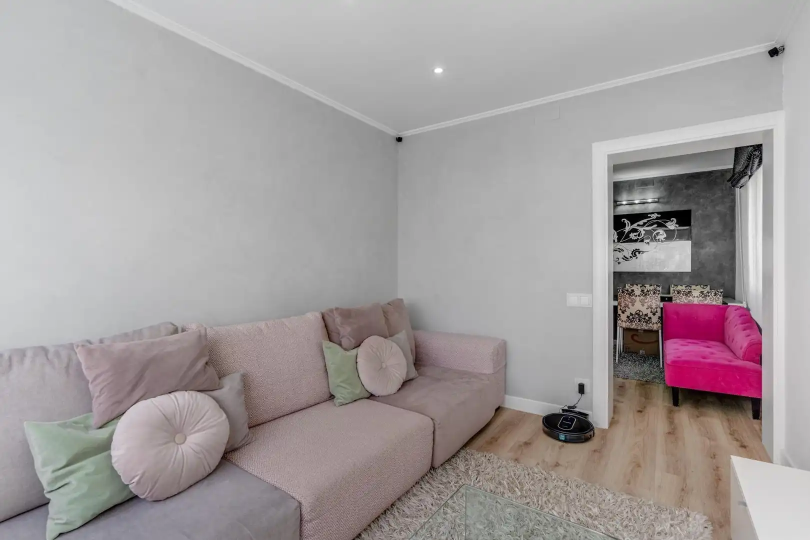 Sala d'estar de Pis en venda en Barcelona amb Aire condicionat i Calefacció