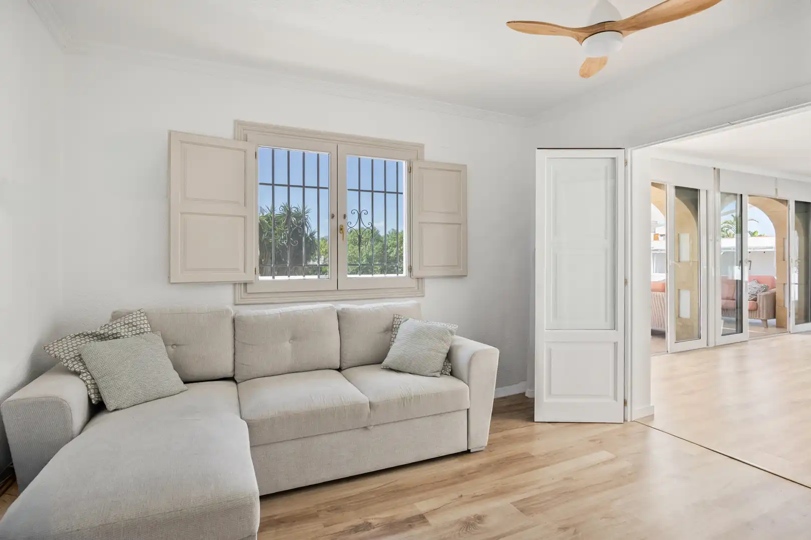 Sala de estar de Casa o chalet en venta en Jávea / Xàbia con Aire acondicionado