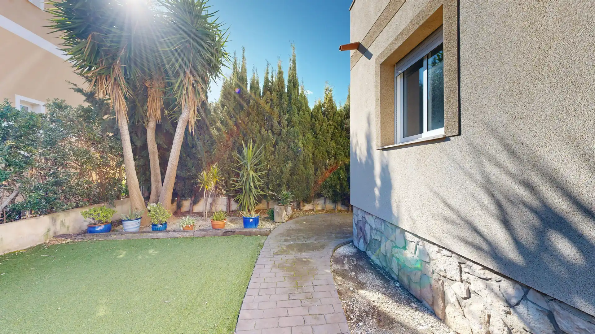 Jardín de Casa adosada en venta en L'Ametlla de Mar  con Aire acondicionado, Jardín privado y Terraza