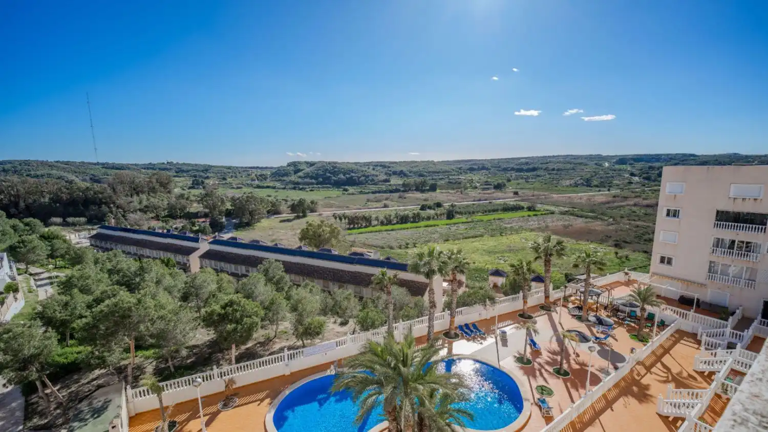 Piscina de Piso de alquiler en Guardamar del Segura con Aire acondicionado, Terraza y Piscina comunitaria