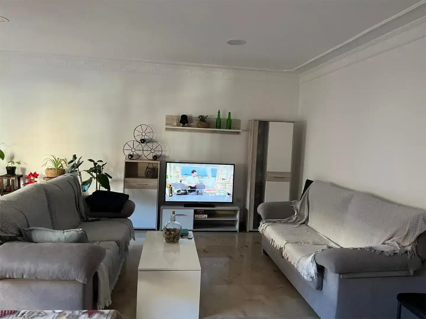 Living room of Flat for rent in Feria