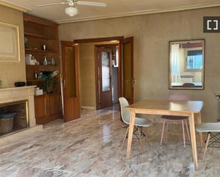 Dining room of Flat to rent in  Madrid Capital  with Air Conditioner, Heating and Furnished