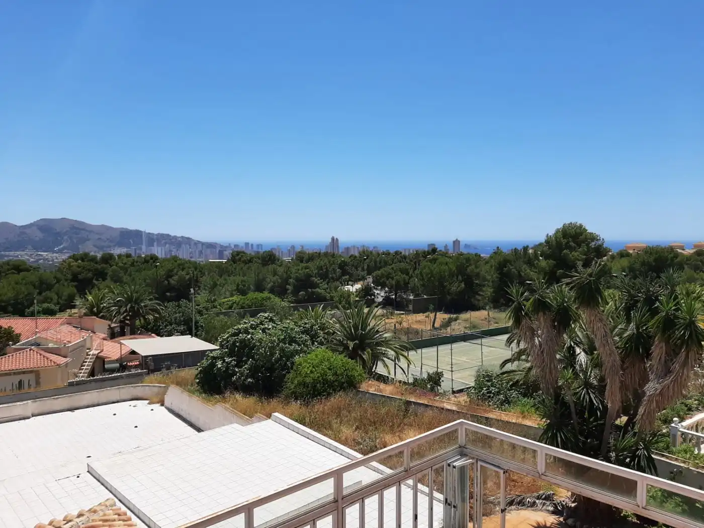 Garden of Houses for sale in La Nucia  with Private garden, Terrace and Furnished