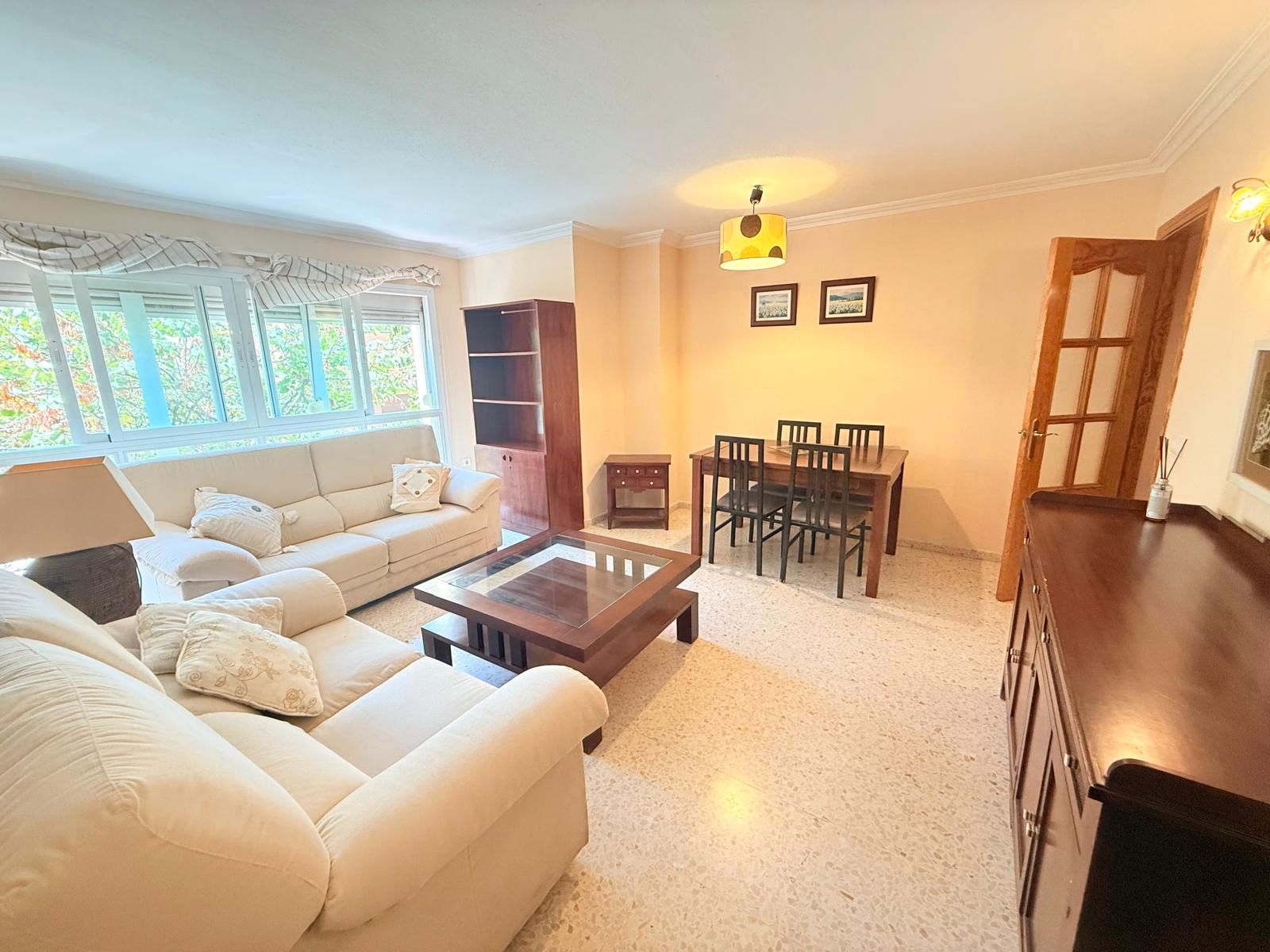 Exterior view of Flat to rent in Málaga Capital  with Furnished, Washing machine and TV
