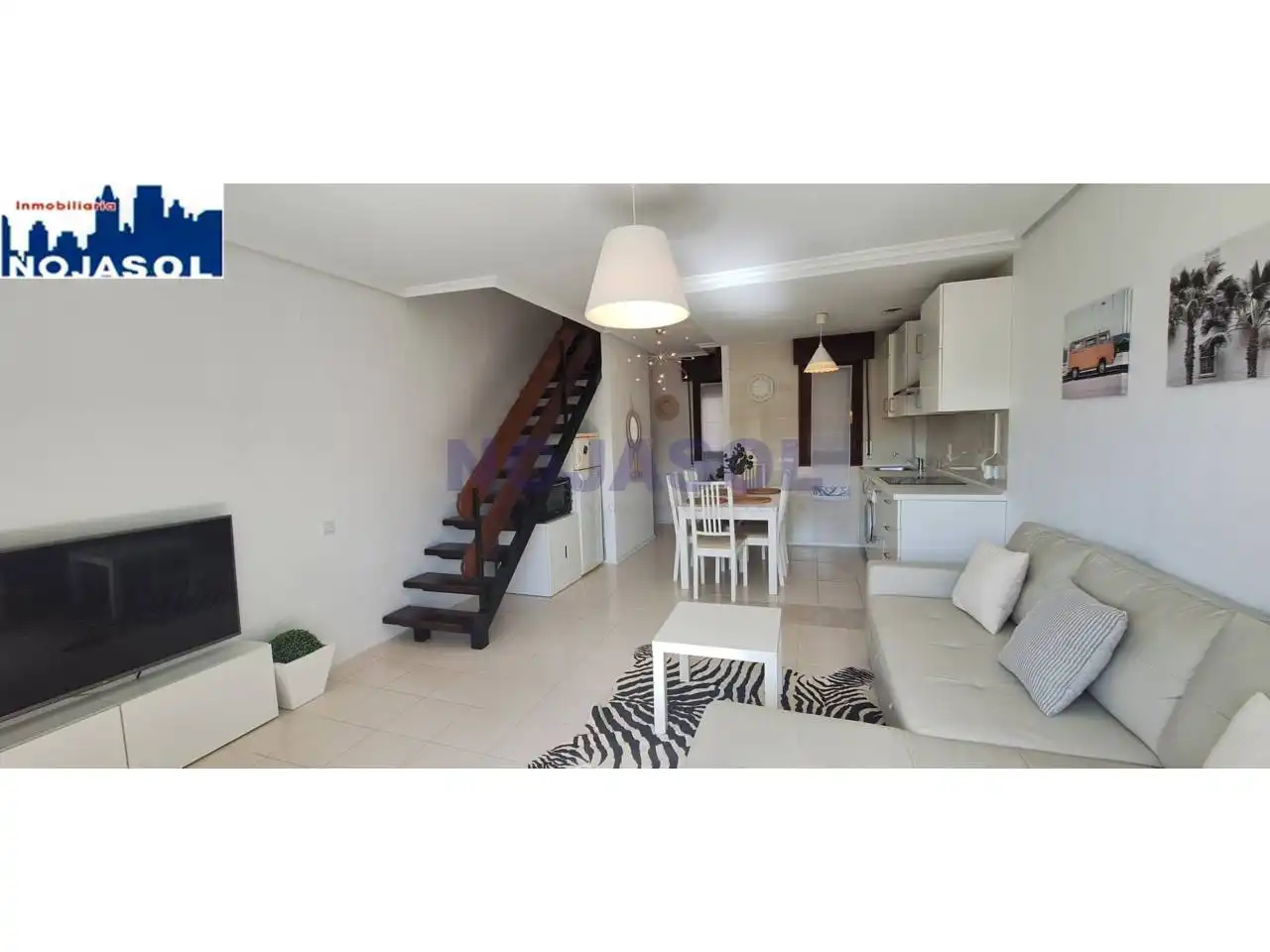 Wohnzimmer von Maisonette zur Miete in Noja mit Terrasse und Möbliert