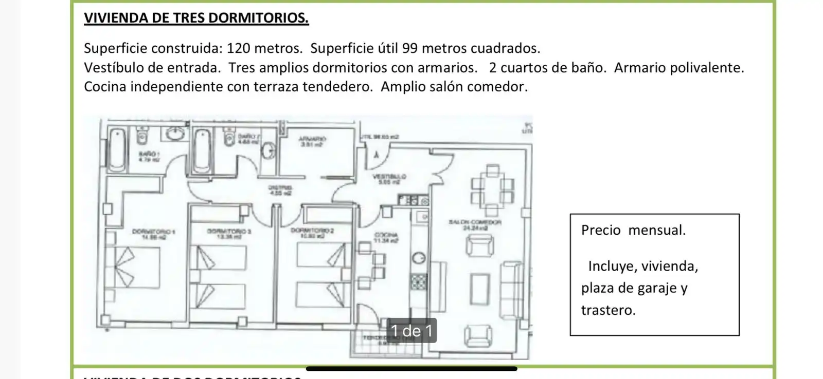 Flat for rent in Calle Santa Ana, 2, La Flecha - Monasterio del Prado