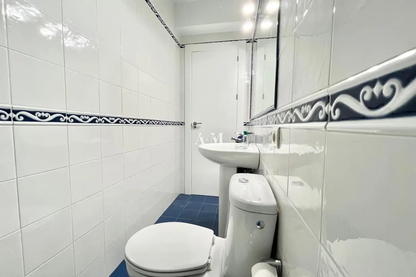 Badezimmer von Wohnung zur Miete in Orihuela mit Klimaanlage, Heizung und Terrasse