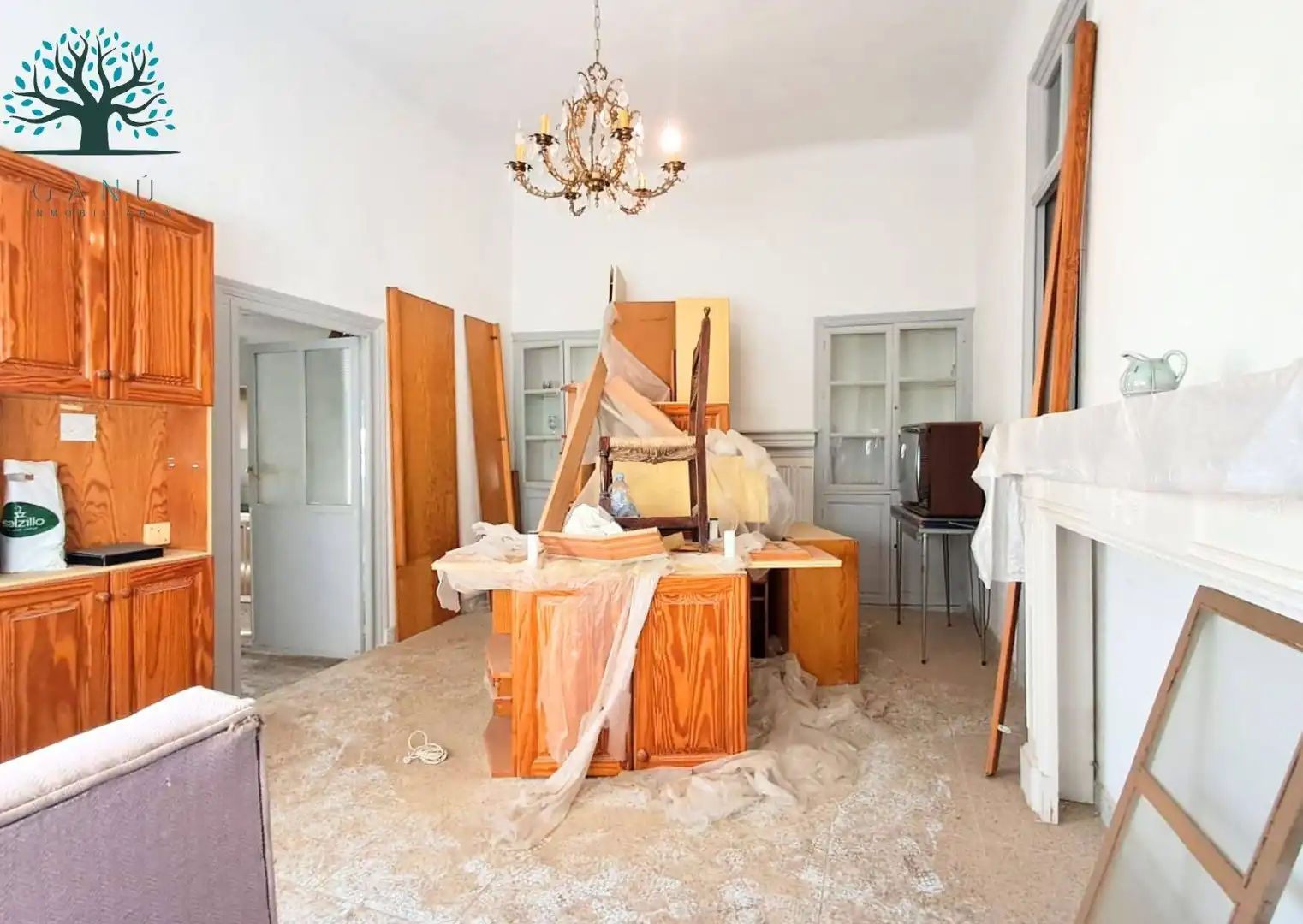 Dining room of Houses for sale in Mazarrón Casco Urbano