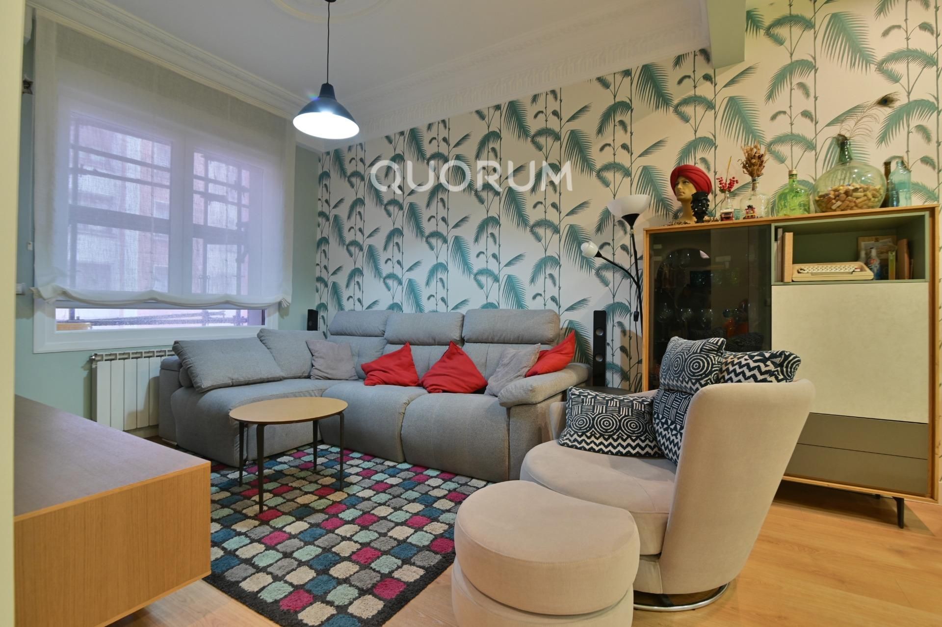 Living room of Flat for sale in Bilbao   with Heating