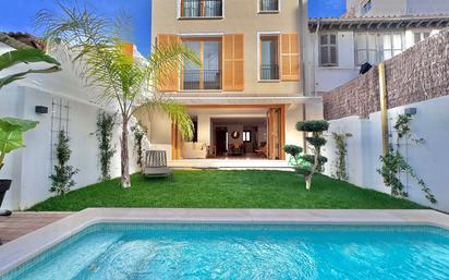 Swimming pool of Single-family semi-detached for sale in  Palma de Mallorca  with Air Conditioner and Swimming Pool