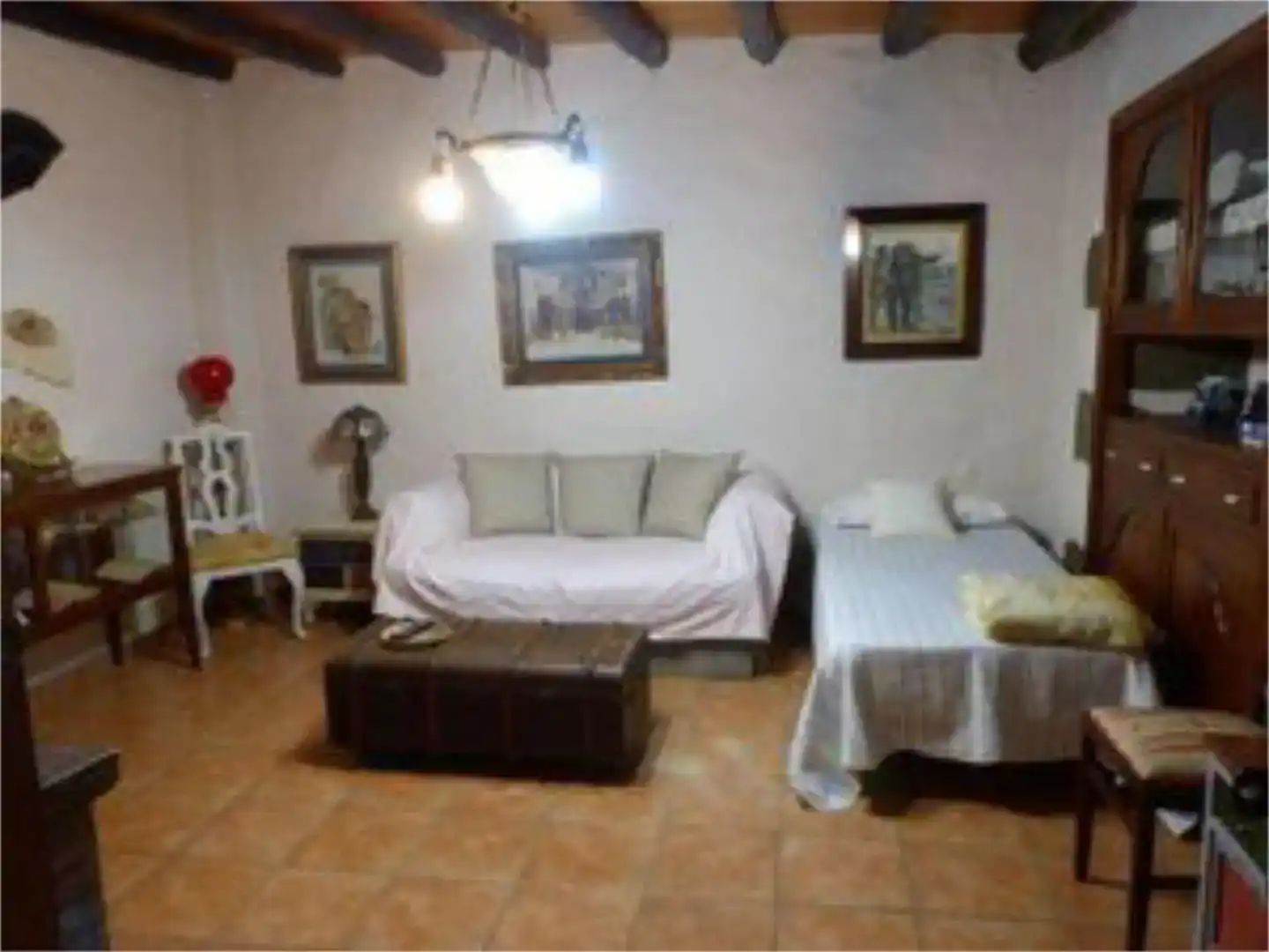 Sala d'estar de Casa adosada en venda en Teror