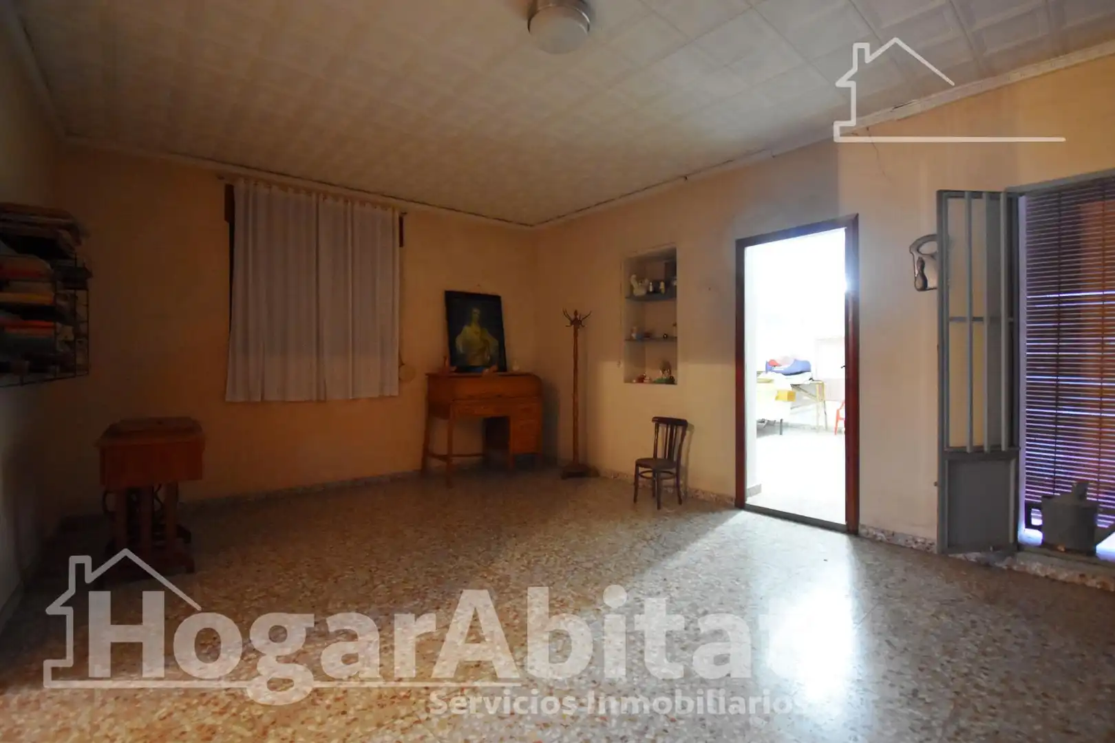 Sala d'estar de Casa o xalet en venda en Favara amb Calefacció, Terrassa i Traster