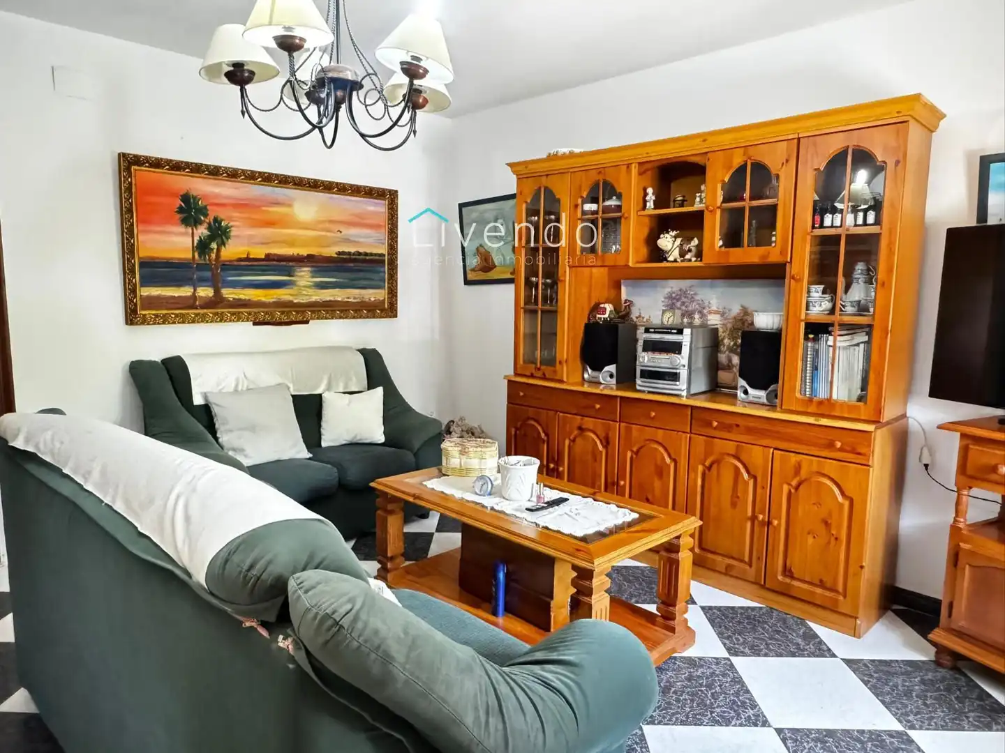 Sala d'estar de Casa o xalet en venda en El Puerto de Santa María