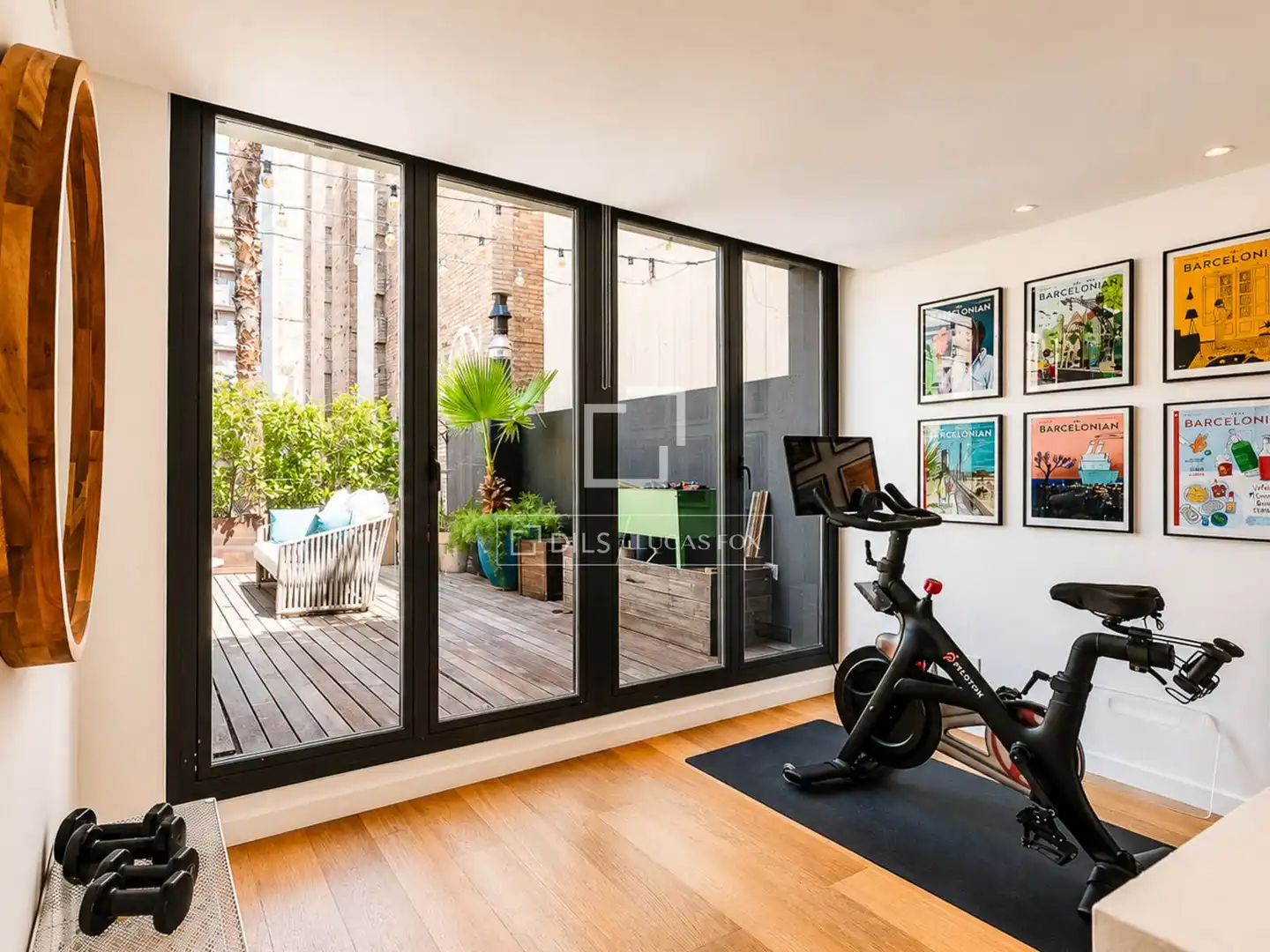 Terrassa de Casa o xalet en venda en Barcelona amb Aire condicionat, Jardí privat i Terrassa