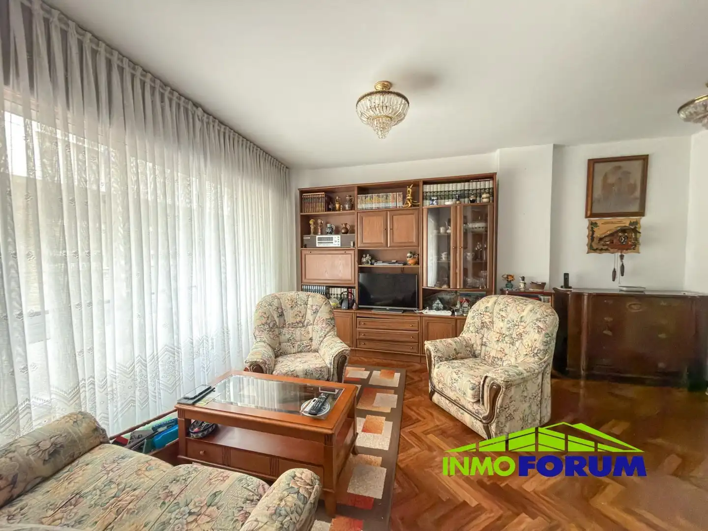 Sala de estar de Piso en venta en A Coruña Capital  con Calefacción