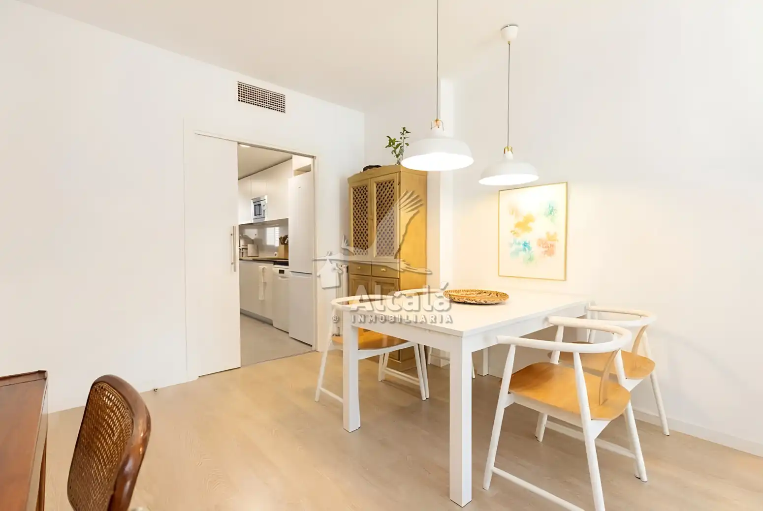 Esszimmer von Wohnung zum Verkauf in Alcalá de Henares mit Klimaanlage, Heizung und Terrasse