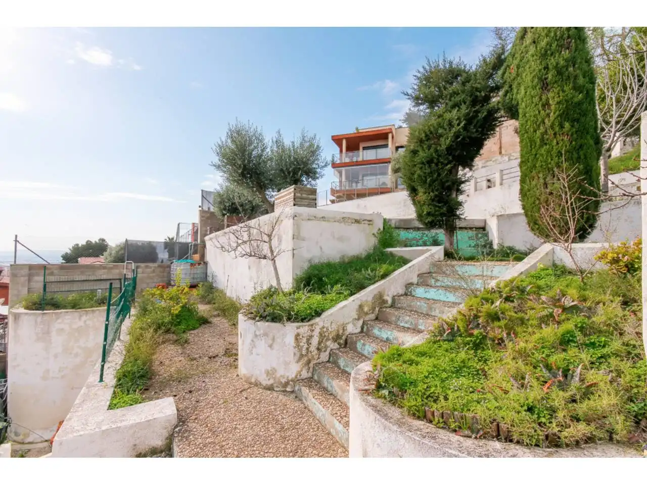 Garden of Houses for sale in Esplugues de Llobregat  with Air Conditioner, Heating and Private garden