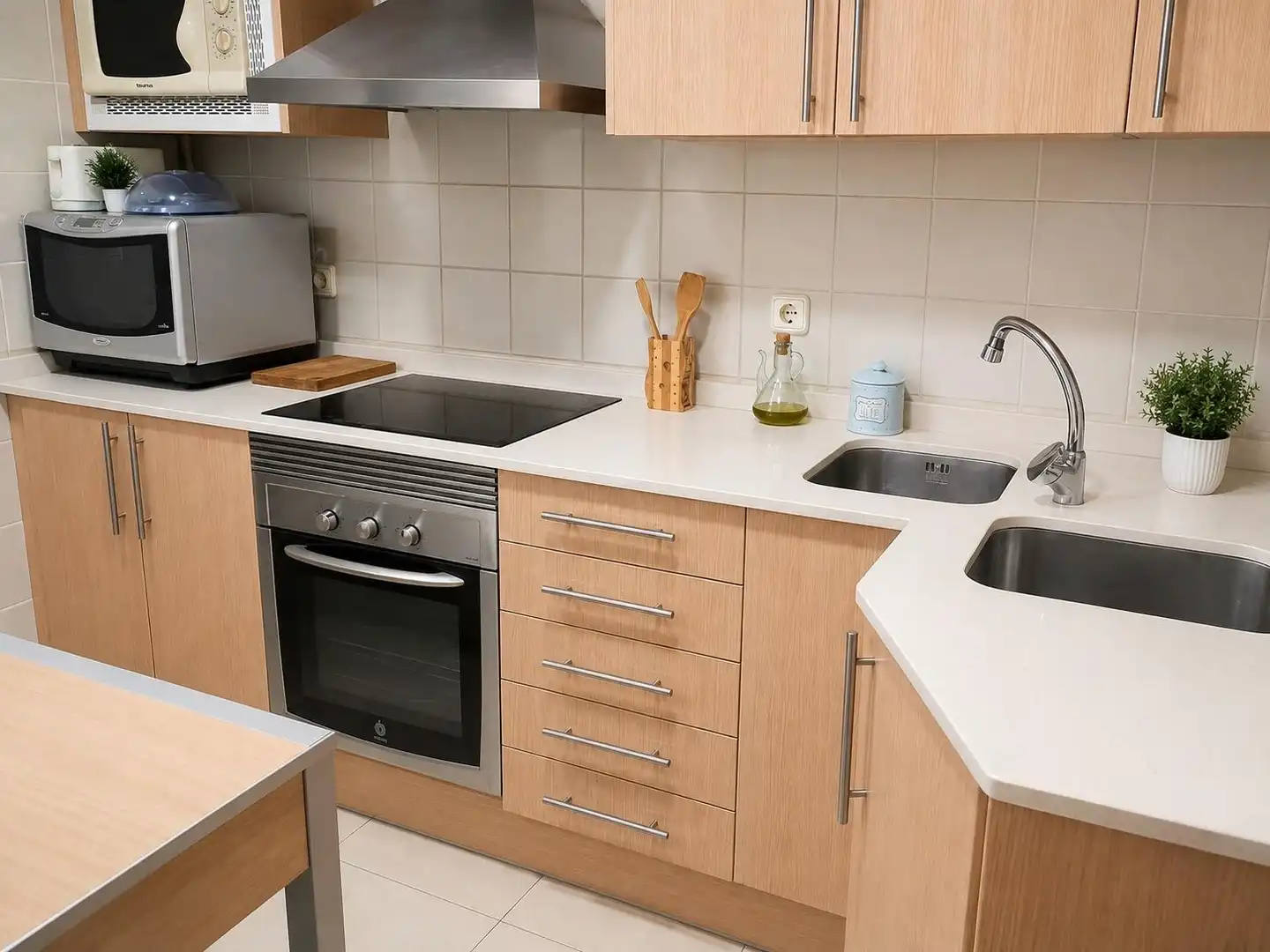 Kitchen of Flat for sale in Mollet del Vallès  with Parquet flooring