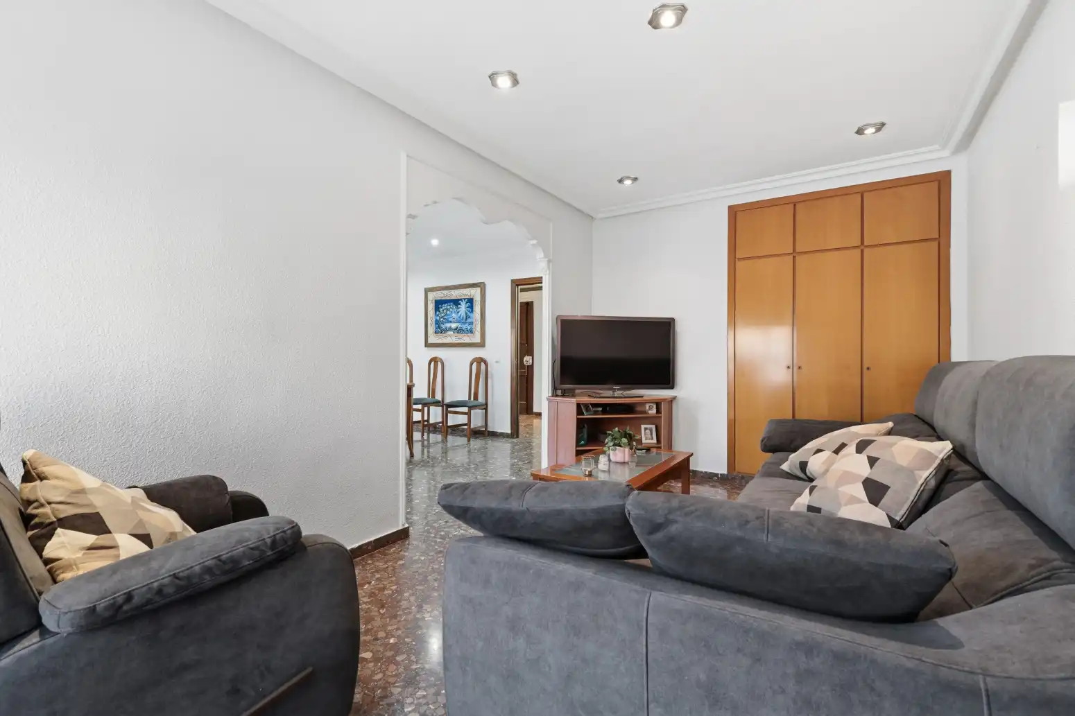 Living room of Flat for sale in Aldaia, Valencia