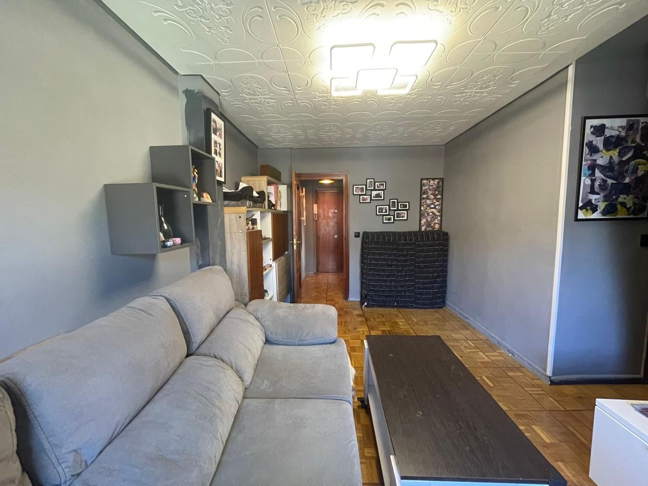 Sala d'estar de Pis en venda en Getafe amb Aire condicionat, Calefacció i Parquet