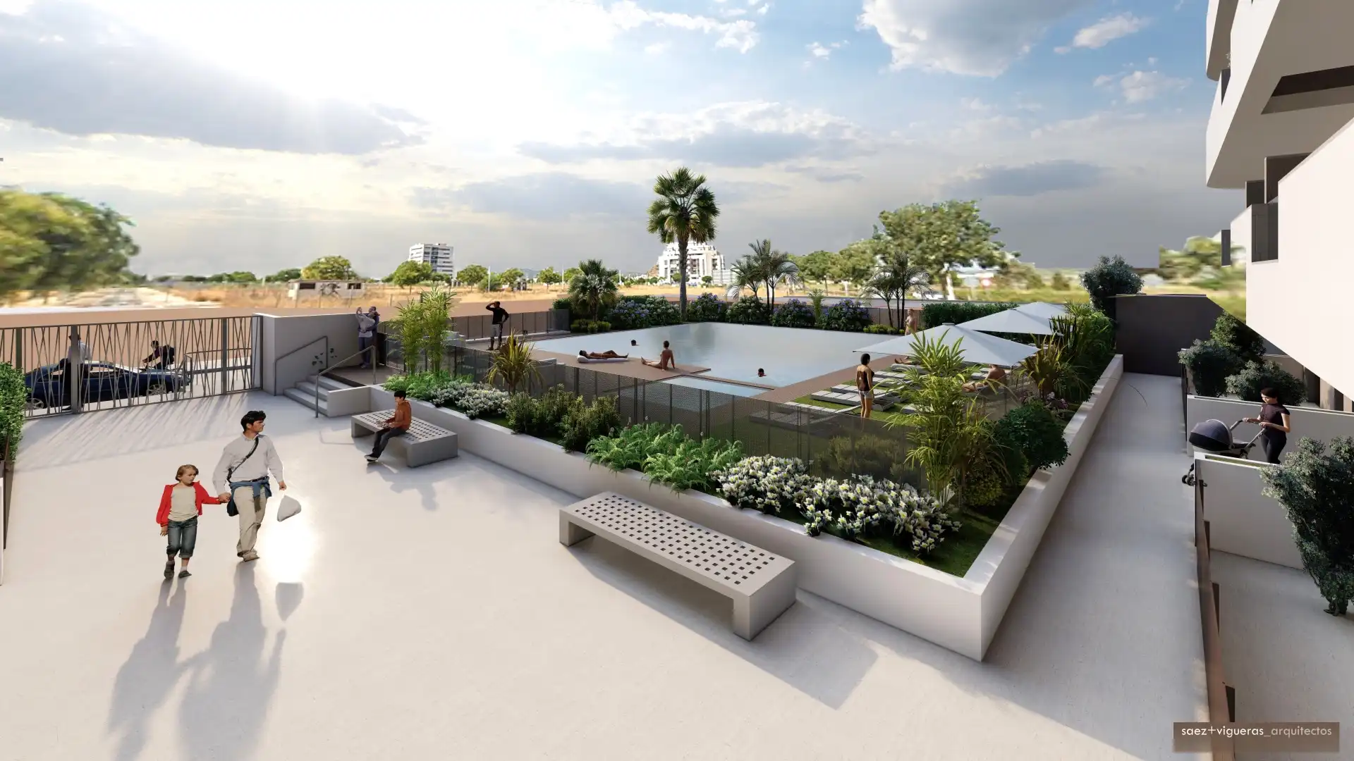 New build Flat with pool for sale in Carrer Diputat Juan Villalba 4, imagen 6