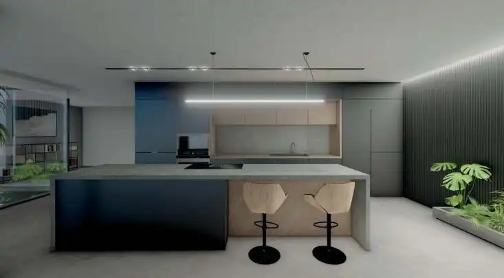Cocina de Casa o chalet en venta en Cullera con Aire acondicionado, Jardín privado y Terraza