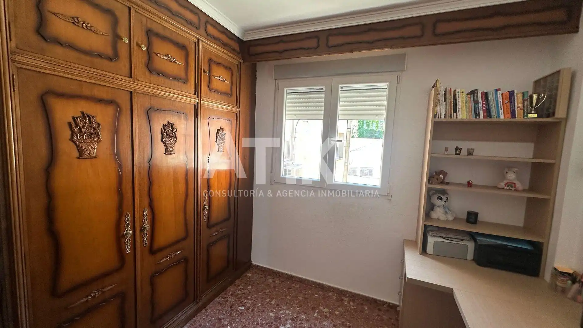 Bedroom of Flat for sale in Agullent  with Air Conditioner, Terrace and Storage room