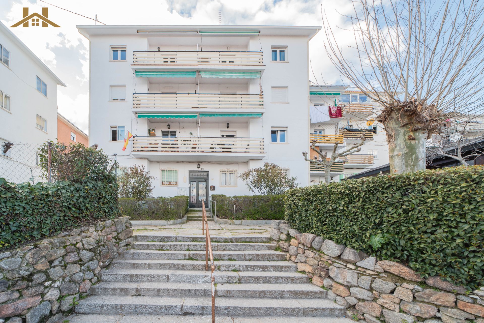 Exterior view of Flat for sale in Guadarrama  with Heating, Terrace and Furnished