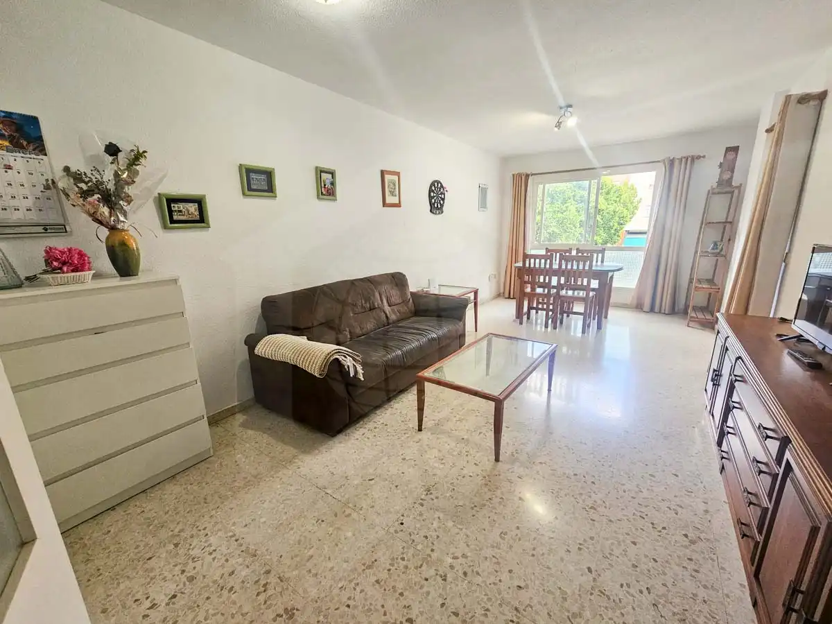 Living room of Flat for sale in Málaga  with Terrace, Storage room and Balcony